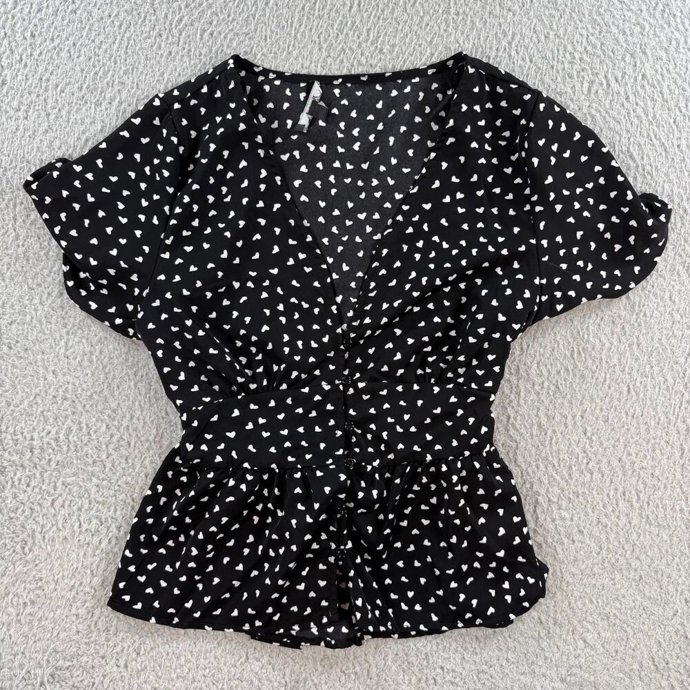 Papaya Women's Black Blouse